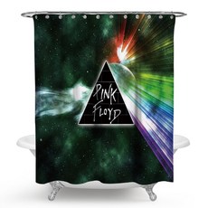 北歐音符浴室浴簾 L04 款式2 150 x 180 cm, 1個