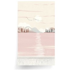 Market A 卡通類型風景魔鬼氈窗簾, 款式 2