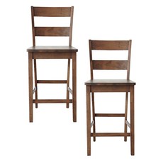 베스트리빙 바체어 2p, 월넛