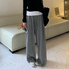 andstyle 女款 Asei 羅紋寬版鬆緊運動褲 263639 長版