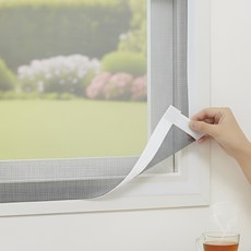 알뜨리 벨크로 방충망 그레이, 1개