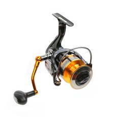 KUMYANG 紡車式捲線器, 黑色 + 灰色 + 金色, FLEX5000