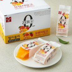 쉐프엠 젤리블리 제로 오렌지망고, 60g, 20개입, 1박스