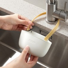 矽膠菜瓜布架, 白色, 2個