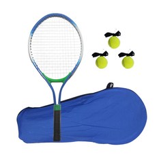 VWY青少年初學者球拍 52cm+球 3入+球拍袋組, 混合顏色, 單品