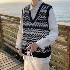 黑色101男款塔克里爾背心 FC-2318661