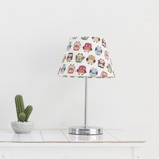 Luna Square 可愛印花檯燈, 貓頭鷹