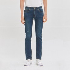 jambangee 男士 Ovian Band Cool Max 貓壓紋舊水洗緊身長褲 AL2DIG26DB