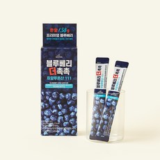 밀키요 블루베리 더 촉촉 히알루론산 111 14개입, 280g, 1개