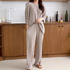 BONBONSTORY Mornei 褶皺孕婦裝上下套裝