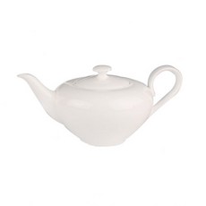 Chammelier 骨瓷白茶壺, 單色, 1L