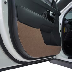 達奧托 汽車車門保護套 防刮 改裝 保護用品 4件組, 雙龍 Torres 2022年式~, 棕色