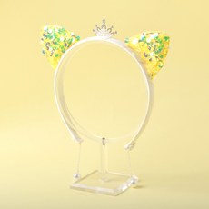 MerciBand 亮片貓咪皇冠髮帶