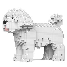 JEKCA 馬爾濟斯犬積木 S, 白色, 1組