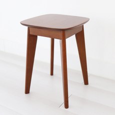 TREESTORE 橡膠木原木凳, 棕色