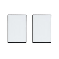 TILINS 最棒ELC 1個用蒙蓋 黑色+白色, 2個