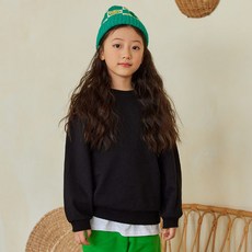 vavkids 兒童基本款素色大學T