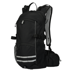 nSR RIDInG 戶外探險後背包, 全黑色, 1個