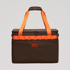 칸투칸 데이지체인 보온보냉 아이스쿨러백, 다크브라운, 48L