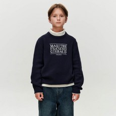 MaritheFrancoisGirbaud 兒童經典Logo針織套頭T恤