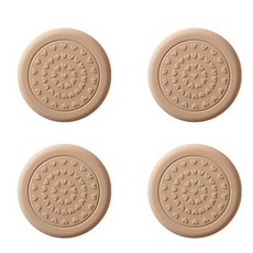 퀵살림 미끄럼 소음 방지 테이블 의자 발 보호 커버 패드 4p, 08 살구