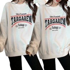 피어니스트 레터링 울트라 루즈핏 맨투맨 2p