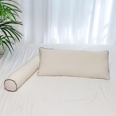 아띠블랑 요루거즈 와이드 아기베개 + 바디필로우 세트, 아이보리