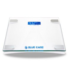 블루케어 블루투스 4.0 체중계S, BCWS-S1, 혼합색상