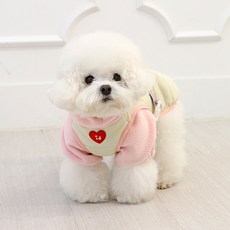 이츠독 웜가드 하네스 패딩, 옐로우, 1개