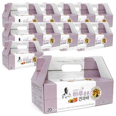 강봉석 조청명인이 만든 하루든든 견과바 20p, 500g, 12개