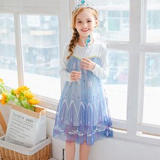 Noble Angel 女童冬季公主洋裝 No 5633