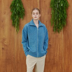 Blonde Nine 男款毛圈全拉鍊開襟衫