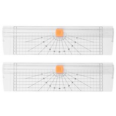 Khohimo 直線紙張修邊裁切機 2入, 3W157(白色), 白色, A4, 2個