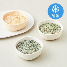 이너프 3단계 무른밥 3팩 3일 식단 C세트 691g (냉동), 1세트 1세트
