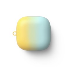 Moment Galaxy Buds Pro / Live 硬殼保護套, 黃色 + 薄荷綠, GBHC-YM, 1個