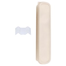 CT COMPANY 靜音便當餐具盒, 米色, 1個