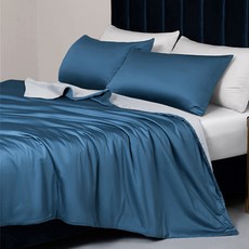 J-bedtime 床寢時光 舒柔棉四季被 涼被 台灣製, 海藏藍