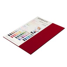 paperculture 達文西壓花厚磅雙面壓紋紙 180g No 30 紅色, 7個