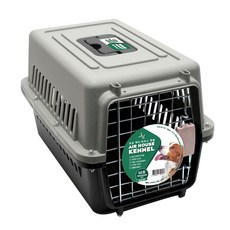 이수펫 반려동물용 초심 켄넬, 그레이, 1개