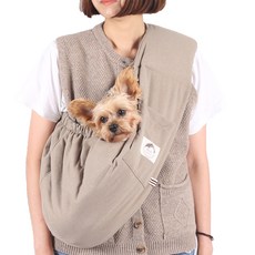 Boutu Kando Sports Pet Botu Sring包, 淺褐色的, 1個