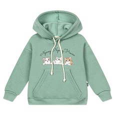 nykids 兒童寬鬆版連帽T恤 W406