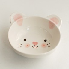 Moi Natural 迷你動物碗, 1個, 兔子