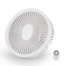 지니큐 무선 선풍기, 화이트, FN-500C