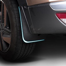 메이튼 넥쏘 튜닝 차량용 머드가드 2종 x 2p + 고정핀 3p + Z형 드라이버 세트, 1개, 단품