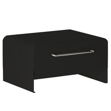 홈앤토이 와이드 주방 서랍 수납장, 블랙, 1개