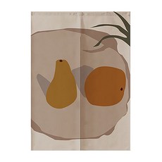 에이홉 핑크계열 감성 파티션 양문형 커튼