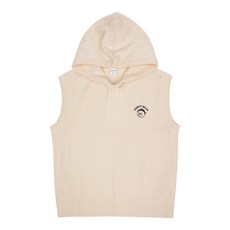 applepink 女童小熊連帽針織背心 R505