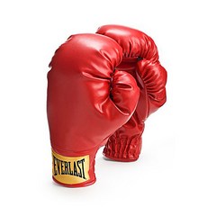 EVERLAST 成人用經典拳擊手套, 紅色