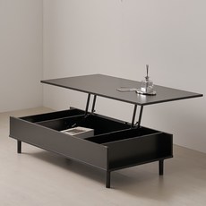 웰퍼니쳐 업네스 리프트업 테이블 1000 방문설치, 블랙