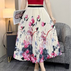 ATTERLIC Raywell 鬆緊腰百褶中長裙 10239